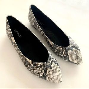 Vionic | Snakeskin Caballo Ballet Flat - WIDE WIDTH